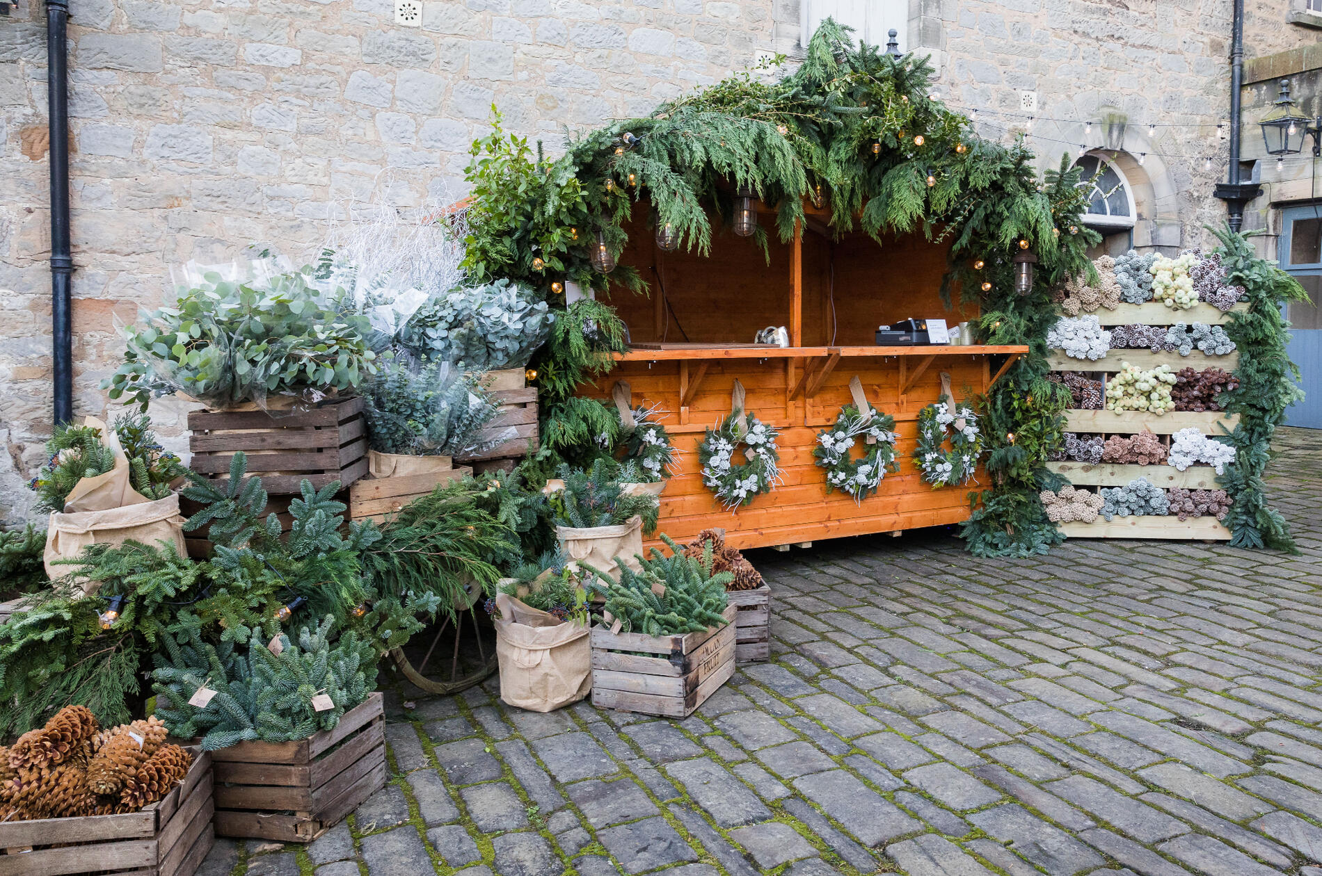 Christmas Flower Shed